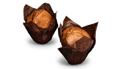 Borůvkový muffin